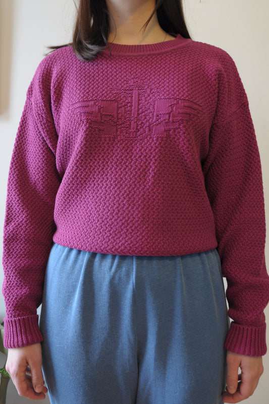 Tricot framboise