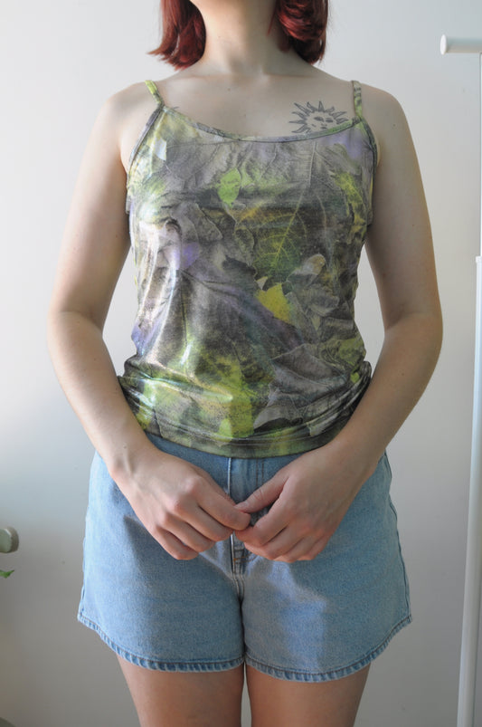 Camisole camouflage brillant